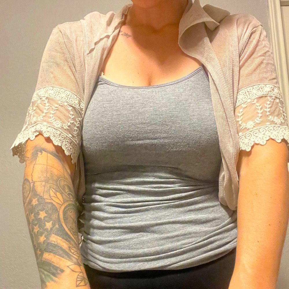 Sheer over top